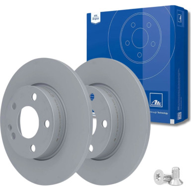 ATE 24.0112-0167.1 Bremsscheibe für MERCEDES A-Klasse (W169) Ø276mm, 5x112,0, voll, beschichtet, mit Schrauben ATE 24.0112-0167.1 Bremsscheibe für MERCEDES A-Klasse (W169) Ø276mm, 5x112,0, voll, beschichtet, mit Schrauben