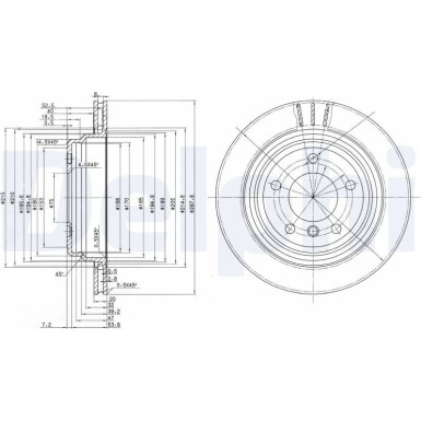 Bremsscheibe BG3042