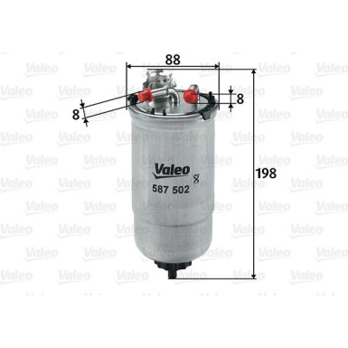 Valeo Kraftstofffilter 587502