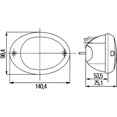 Blinkleuchte 2BA 344 130-237 Blinkleuchte 2BA 344 130-237