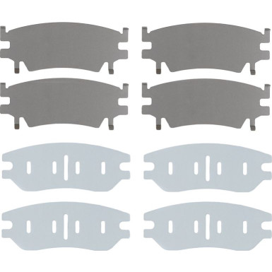 TRW Bremsbelagsatz, Scheibenbremse GDB2183