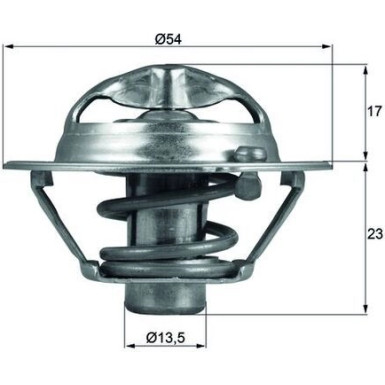 Mahle Thermostat, Kühlmittel BEHR TX 118 82D