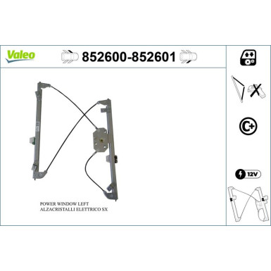 Valeo Fensterheber 852600