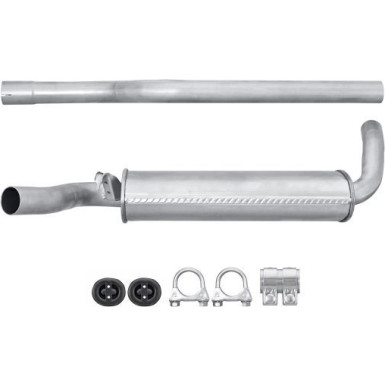 Hella Mittelschalldämpfer Easy2Fit – PARTNERED with Faurecia 8LC 366 023-141