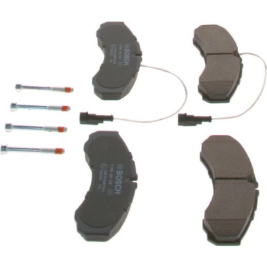 BOSCH Bremsbelagsatz, Scheibenbremse 0 986 494 239