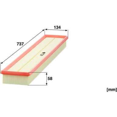 Luftfilter C 74 002 Luftfilter C 74 002
