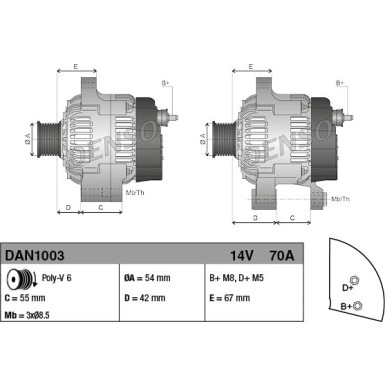 Generator DAN1003
