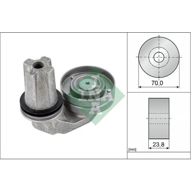 INA Spannarm, Keilrippenriemen 534 0635 10