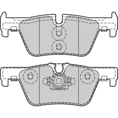 Valeo Bremsbelagsatz, Scheibenbremse 601311 Valeo Bremsbelagsatz, Scheibenbremse 601311