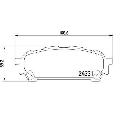 Brembo Bremsbelagsatz, Scheibenbremse PRIME LINE P 78 014 Brembo Bremsbelagsatz, Scheibenbremse PRIME LINE P 78 014