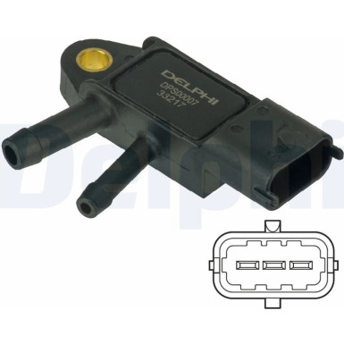 Sensor, Abgasdruck DPS00007 Sensor, Abgasdruck DPS00007