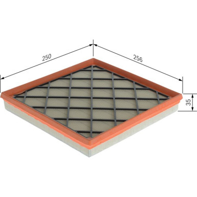 BOSCH F 026 400 351 Luftfilter BOSCH F 026 400 351 Luftfilter