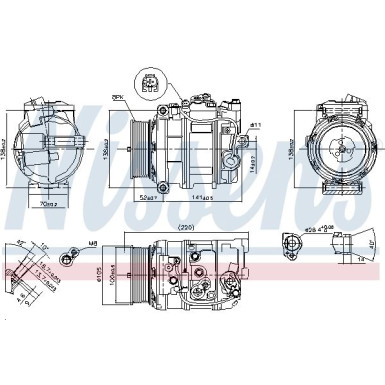 Kompressor, Klimaanlage 890197 Kompressor, Klimaanlage 890197