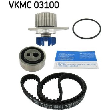 SKF Wasserpumpe + Zahnriemensatz VKMC 03100