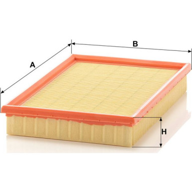 MANN-FILTER C 2991/2 Luftfilter MANN-FILTER C 2991/2 Luftfilter