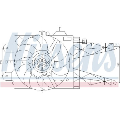 Lüfter, Motorkühlung 85158 Lüfter, Motorkühlung 85158