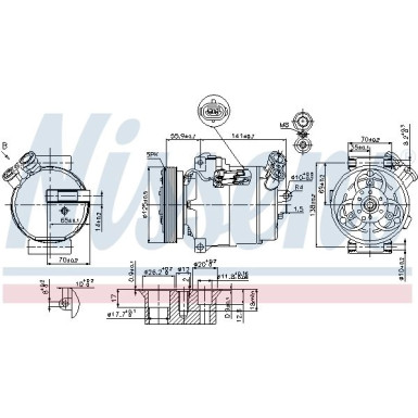 Kompressor, Klimaanlage 89308 Kompressor, Klimaanlage 89308