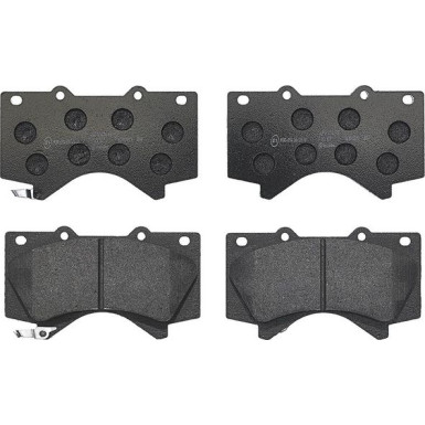 Brembo Bremsbelagsatz, Scheibenbremse PRIME LINE P 83 107