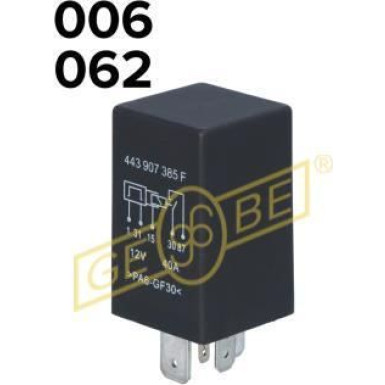 GEBE Relais, Kraftstoffpumpe 9 9208 1