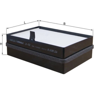 Filter, Innenraumluft LA 432