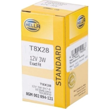 Hella Glühlampe STANDARD 8GM 002 094-121
