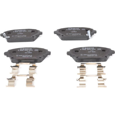 BOSCH Bremsbelagsatz, Scheibenbremse 0 986 494 633 BOSCH Bremsbelagsatz, Scheibenbremse 0 986 494 633