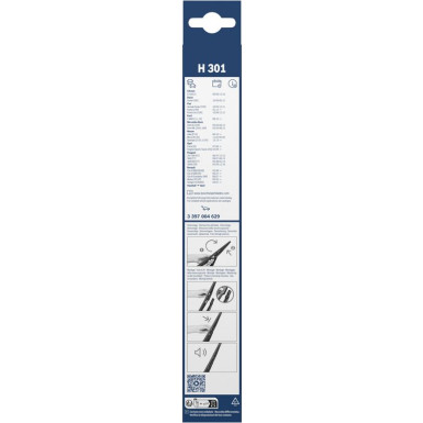 BOSCH H 301 Scheibenwischer Rear 3 397 004 629