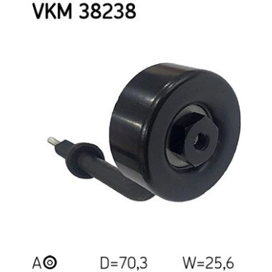 SKF Spannrolle, Keilrippenriemen VKM 38238