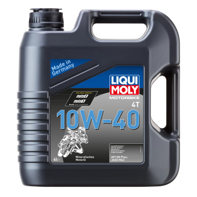 LIQUI MOLY Motoröl Motorbike 4T 10W-40 Basic Street 4 l 3046
