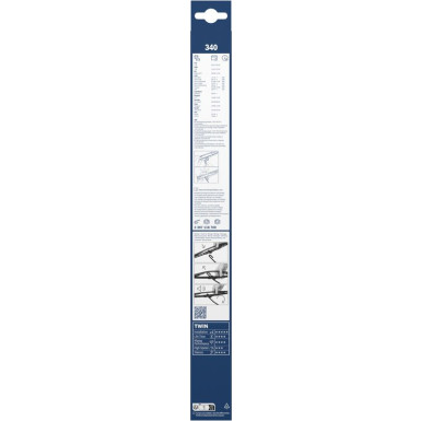 BOSCH 202 Scheibenwischer Twin 3 397 118 700