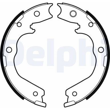 Bremsbackensatz LS2137 Bremsbackensatz LS2137
