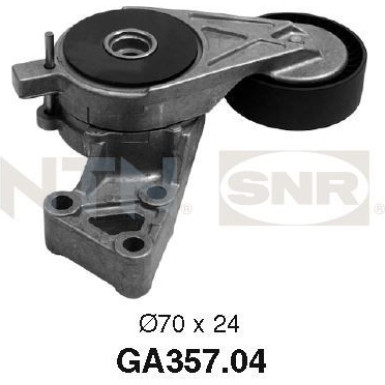 NTN-SNR Spannrolle, Keilrippenriemen GA357.04