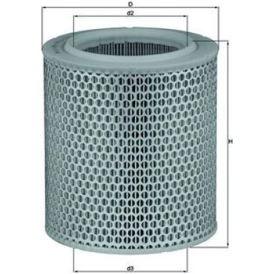 Knecht Luftfilter LX 478/1