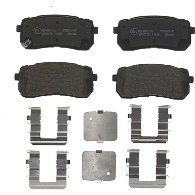 Brembo Bremsbelagsatz, Scheibenbremse PRIME LINE P 30 080 Brembo Bremsbelagsatz, Scheibenbremse PRIME LINE P 30 080