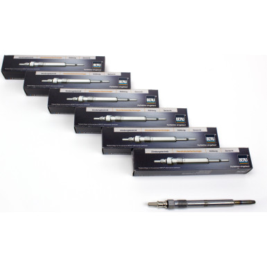 BorgWarner (BERU) 6 x Beru Glühkerze GN003