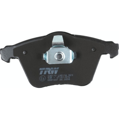 TRW Bremsbelagsatz, Scheibenbremse COTEC GDB1607 TRW Bremsbelagsatz, Scheibenbremse COTEC GDB1607