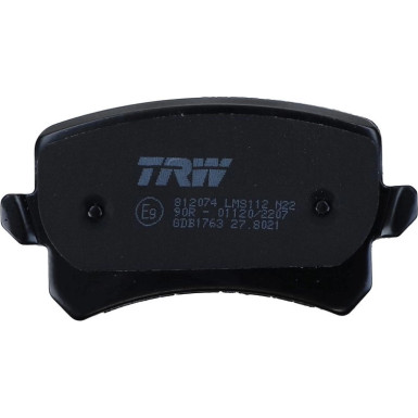 TRW Bremsbelagsatz, Scheibenbremse COTEC GDB1763 TRW Bremsbelagsatz, Scheibenbremse COTEC GDB1763