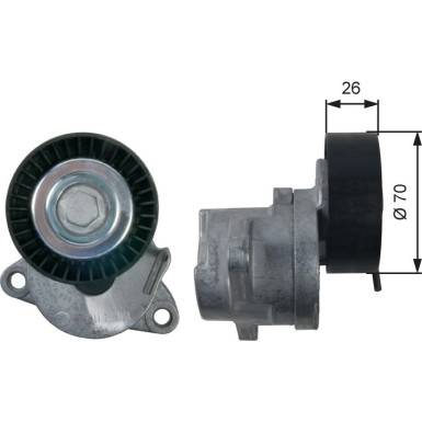 Spannrolle, Keilrippenriemen T39164