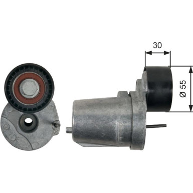 Gates Spannrolle, Keilrippenriemen DriveAlign™ T39226