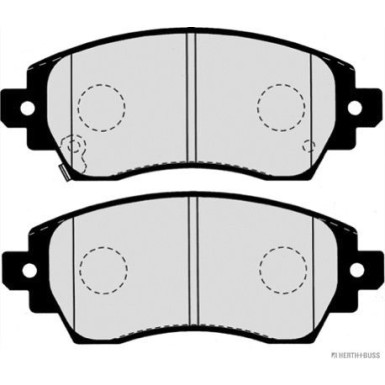 Herth+Buss Jakoparts Bremsbelagsatz, Scheibenbremse J3602089