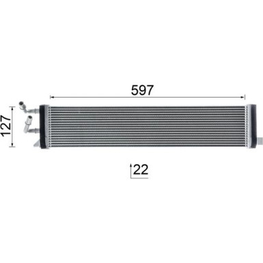 Ölkühler, Automatikgetriebe CLC 292 000P