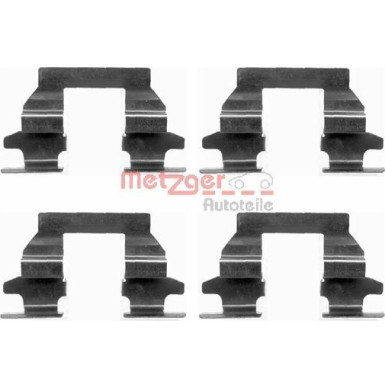 Metzger Zubehörsatz, Scheibenbremsbelag 109-1625
