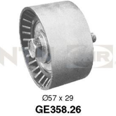NTN-SNR Umlenk-/Führungsrolle, Zahnriemen GE358.26