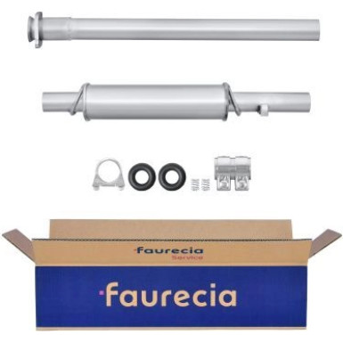 Hella Mittelschalldämpfer Easy2Fit – PARTNERED with Faurecia 8LC 366 025-901