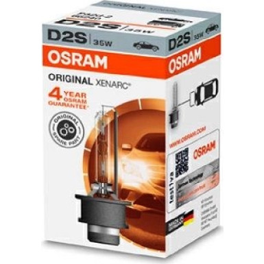 Osram Glühlampe, Fernscheinwerfer Original D2S XENARC® Faltschachtel XENARC® ORIGINAL 66240