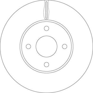 TRW Bremsscheibe DF6520