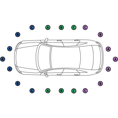 Sensor, Einparkhilfe 0 263 009 638