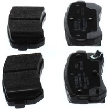 BOSCH Bremsbelagsatz, Scheibenbremse 0 986 424 956