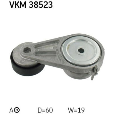 Spannrolle, Keilrippenriemen VKM 38523