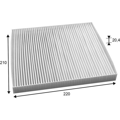 Filter, Innenraumluft 715718